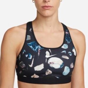 Nike Women’s Dri-FIT High Support Adjustable Sports Bra Black XL